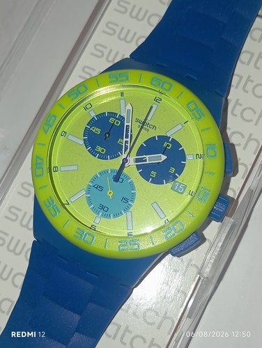 Swatch chrono 2014 blue rug - chrono,