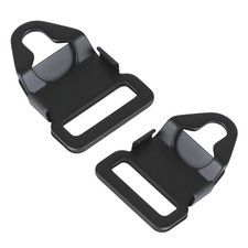 Paio clip cinghia - 1, alette