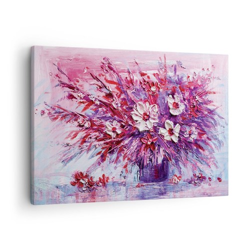 Quadro tela 70x50cm impasto - su,