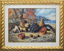 Serigrafia a colori su tela