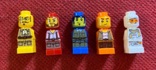 5x LEGO 85863 RAMSES RETURN ADVENTURER GIALLO ROSSO BLU BIANCO ARAN Microfigures