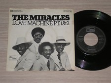 THE MIRACLES - LOVE MACHINE PT. 1 & 2 - 45 GIRI 7" GERMANY