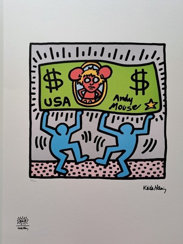 Firmato keith haring - firmato,