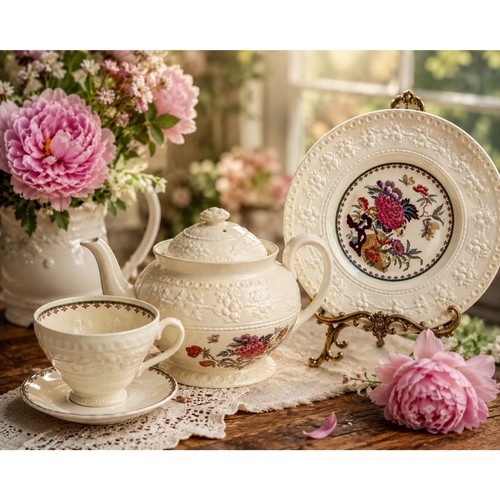 Set tè vintage wedgwood - da,