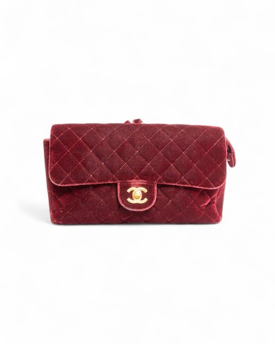 Chanel zaino vintage velluto - zaino,