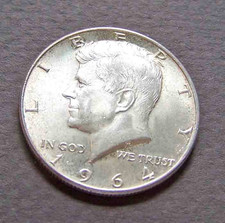 mezzo dollaro kennedy 1964 #96