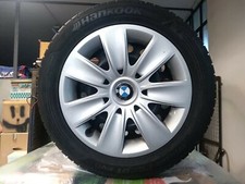gomme complete, cerchioni in ferro con borchie originali BMW 225 50 16