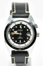 Orologio Stempel world time swiss made diver watch vintage clock freccione montr