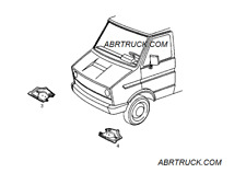 Riparo motore parafango dx Adatto a Iveco Daily RESTYLING 30.8 35.10 35.8 45.10