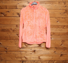 Track Top THE NORTH FACE  tg. M Usato (Sa2069) Rosa Fluo Vintage Felpa