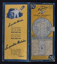 Mappa MICHELIN 92 PONTARLIER
