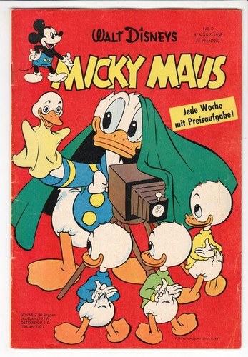 Topolino 1958 vecchio - topolino, n.9