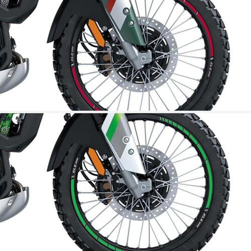 Strisce adesive per ruote moto - per,