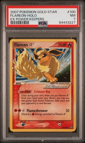 Flareon gold star 100 - star, 100/108