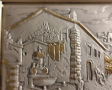 QUADRO ARGENTO 999 E FOGLIA