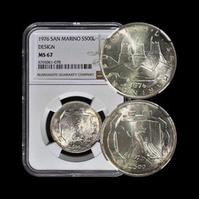 SAN MARINO. 1976, 500 Lire