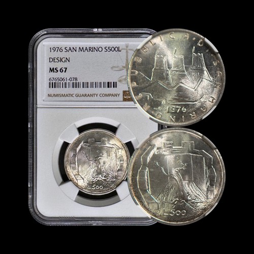 San marino 1976 500 lire - san,