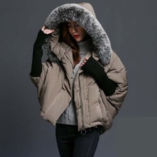 Piumino donna vera pelliccia