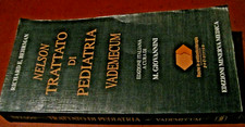 Berhman  NELSON TRATTATO DI PEDIATRIA - VADEMECUM   1990 Minerva 540 pagine