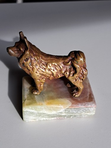 Bronzetto raffigurante cane - raffigurante,