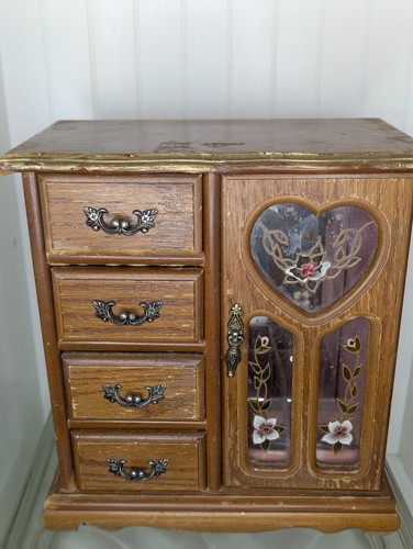 Portagioie vintage legno - vintage, in