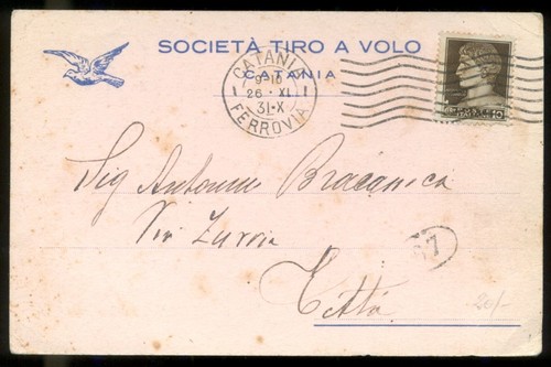 Catania 1931 societa tiro a - catania,