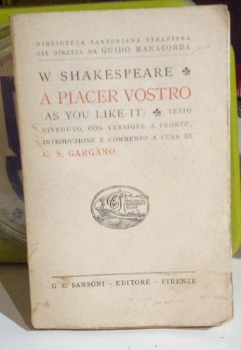 Piacer vostro you like - (as,