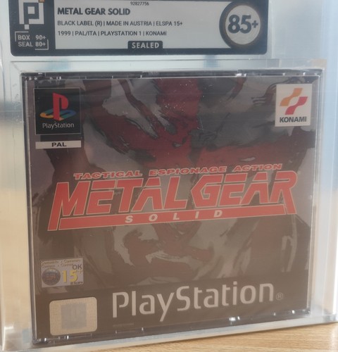 Metal gear solid - metal, ps1