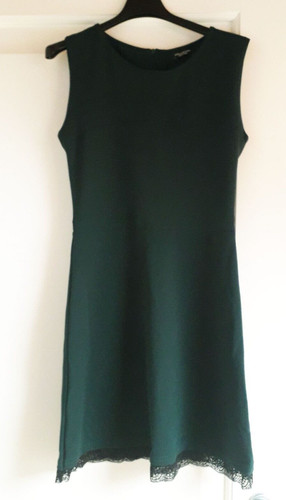 Vestito svasato verde - , bosco