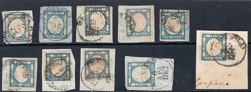 1861 province napoletane lotto - 1861,