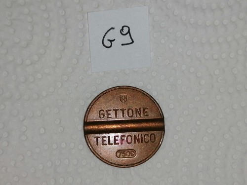 Gettone telefonico cod 7509 - gettone, cod.