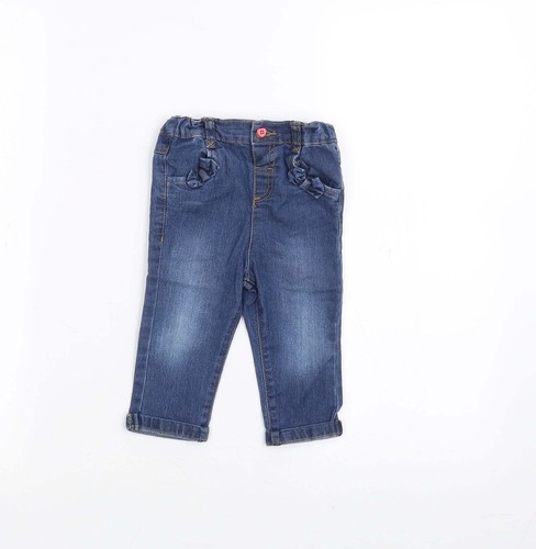 Jeans dritto bambino blu - dritto,