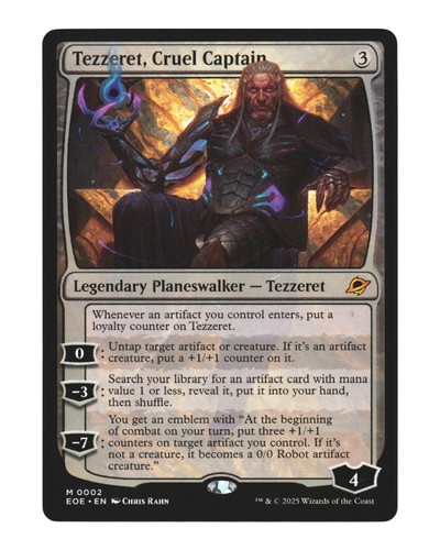 Mtg tezzeret capitano - mtg,