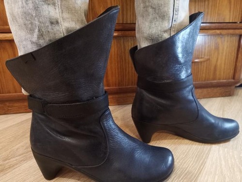 Stivali camper donna pelle