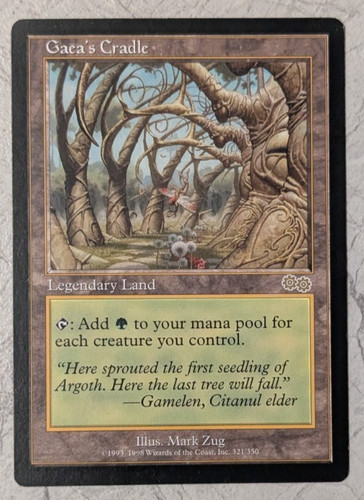 Mtg gaea cradle regular - gaea's,