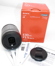 Sony E 30 mm f/3.5 SEL30M35