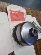 HILTI 4" WIRE CUP BRUSH