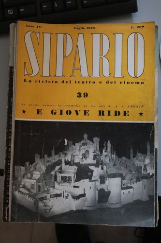 Sipario numeri rivista - 2, 1949
