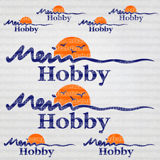 Adesivo roulotte hobby 8x