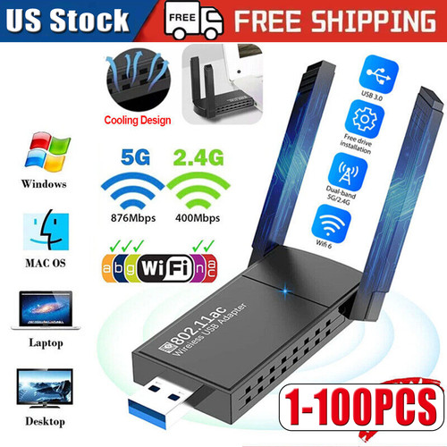Lotto adattatore wifi usb - adattatore,