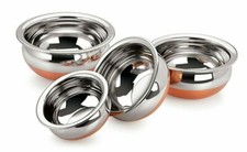 Set Di Pentole In Rame Con