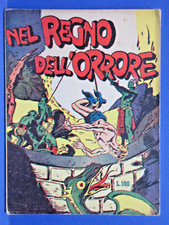 COLLANA RAGNO D' ORO n. 3 Nel Regno dell'Orrore AUDACE 1950 ORIGINALE !!