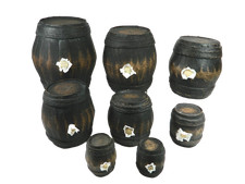 Botti in Legno da Cm 5,5 a 17