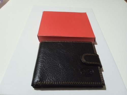 Portafoglio nero con - , scatola
