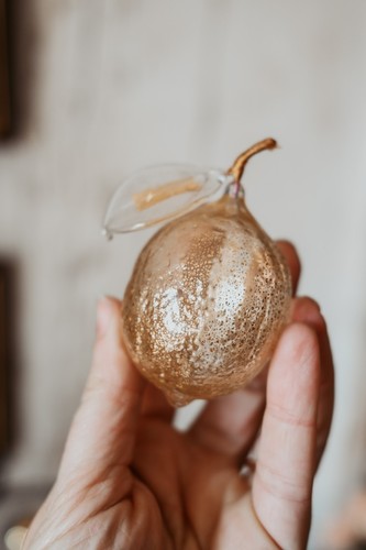 Frutto vetro soffiato di - frutto,