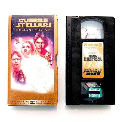Guerre stellari vhs - stellari, edizione