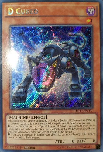 Yugioh cubed scr 1st - scr,