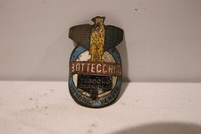 Bottecchia fregio  da telaio logo in alluminio badge bici corsa