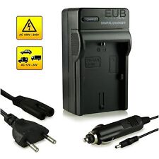 3in1 Carica Batteria Rete+Auto CANON LP-E6 EOS 5D Mark II III 6D 7D 60D 70D 80D