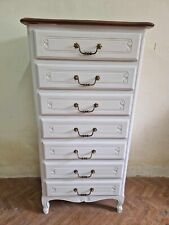 CASSETTIERA PROVENZALE, 7 CASSETTI, DALLE GRAZIOSE MISURE, RESTAURATA